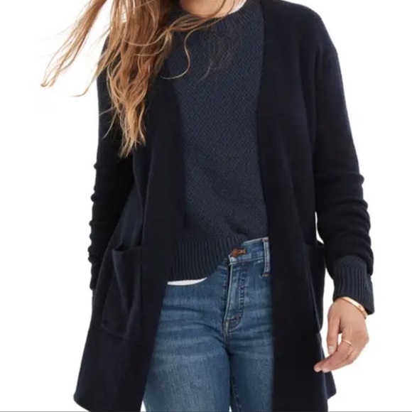 Madewell Kent Cardigan in Coziest Yarn - Picture 1 of 4